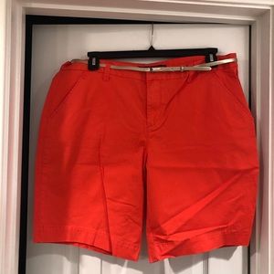 Calvin Klein Orange Shorts- Size 16